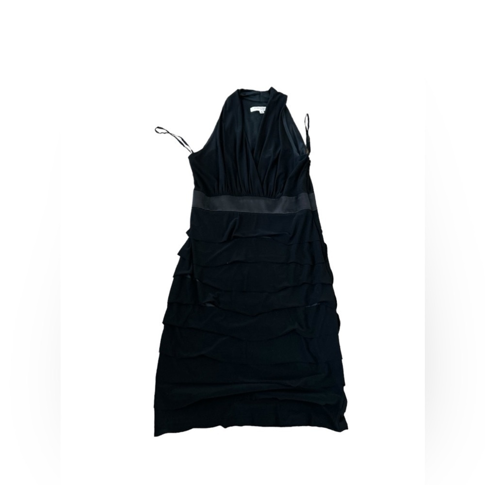Evan Picone Springtime Stroll Layered Mini Dress
